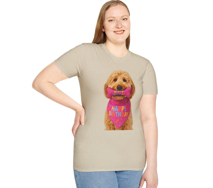Happy Birthday Dog T-Shirt – Funny Party Shirt for Dog Lovers