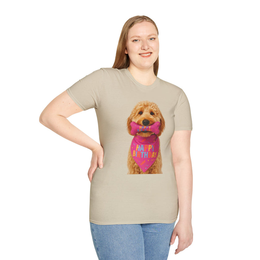 Happy Birthday Dog T-Shirt – Funny Party Shirt for Dog Lovers