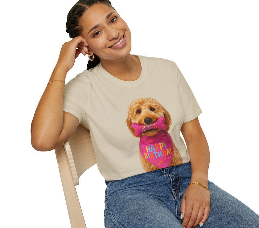 Happy Birthday Dog T-Shirt – Funny Party Shirt for Dog Lovers