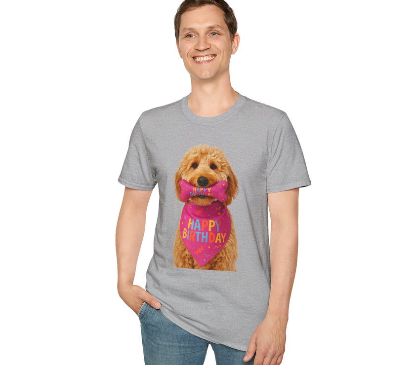 Happy Birthday Dog T-Shirt – Funny Party Shirt for Dog Lovers