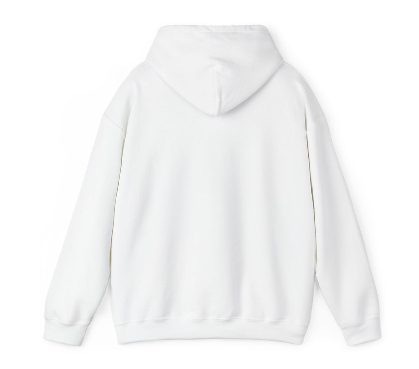 White hoodie on a white background