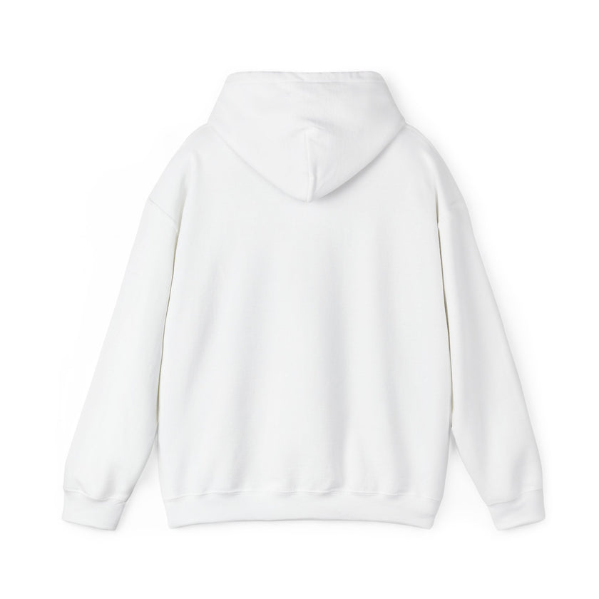 White hoodie on a white background