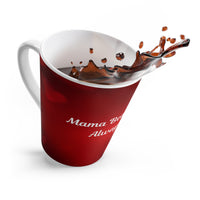 Red Rose Mama Bear Coffee Mug - Gift for Protective Moms
