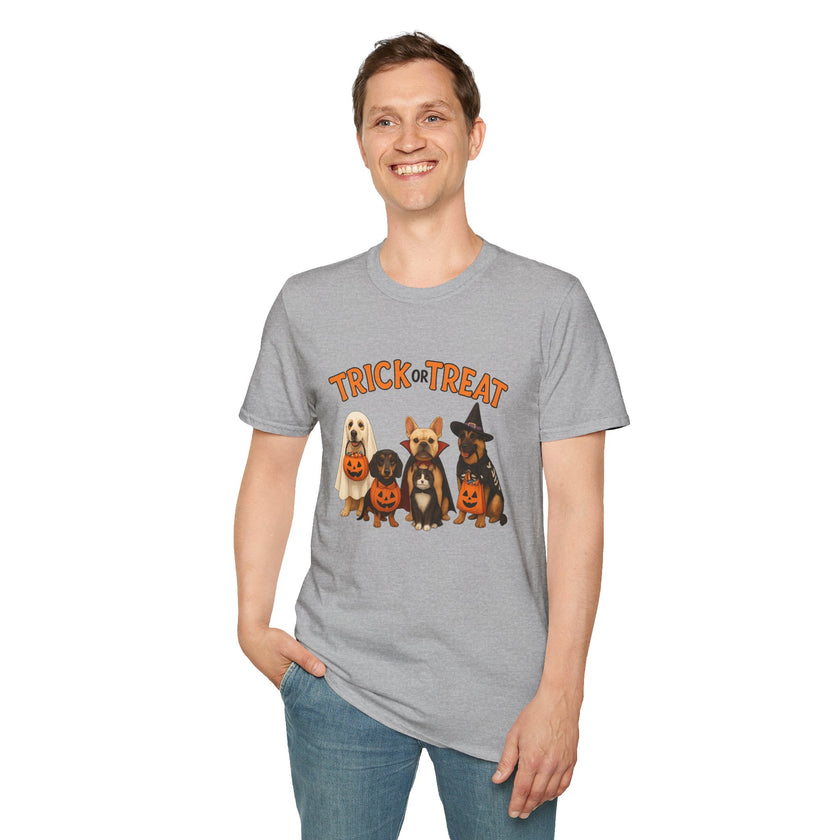 Night of the Howling Hounds — Haunted Dog Squad Trick-or-Treat Tee