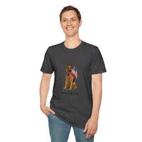 All-American German Shepherd Lover Freedom Tee Shirt