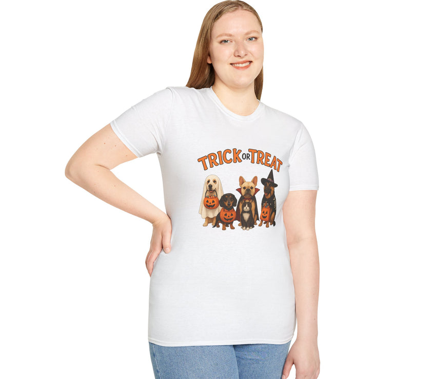 Night of the Howling Hounds — Haunted Dog Squad Trick-or-Treat Tee