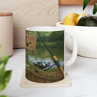 Gone Fishin’ Ceramic Mug for Fishermen
