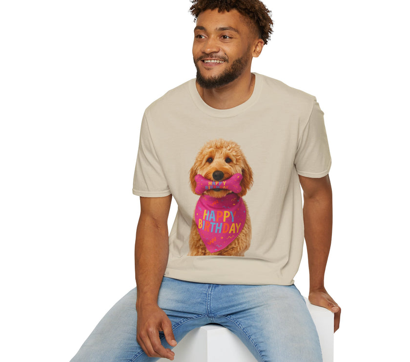 Happy Birthday Dog T-Shirt – Funny Party Shirt for Dog Lovers