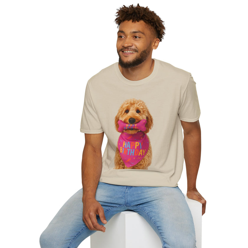 Happy Birthday Dog T-Shirt – Funny Party Shirt for Dog Lovers