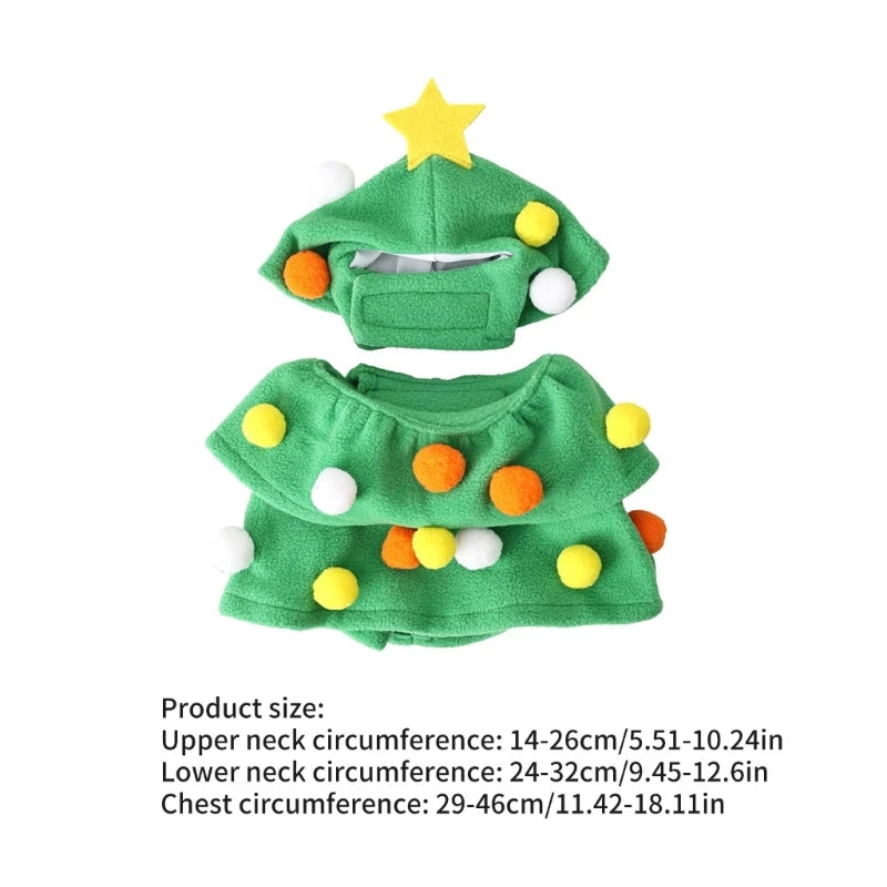Christmas Tree outfit for cats & small dogs