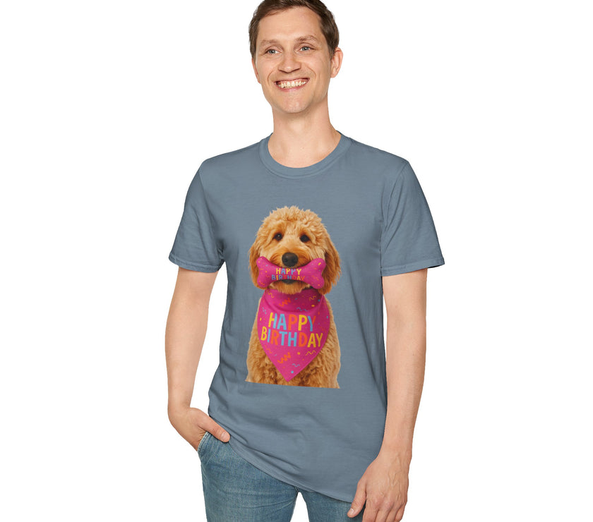 Happy Birthday Dog T-Shirt – Funny Party Shirt for Dog Lovers