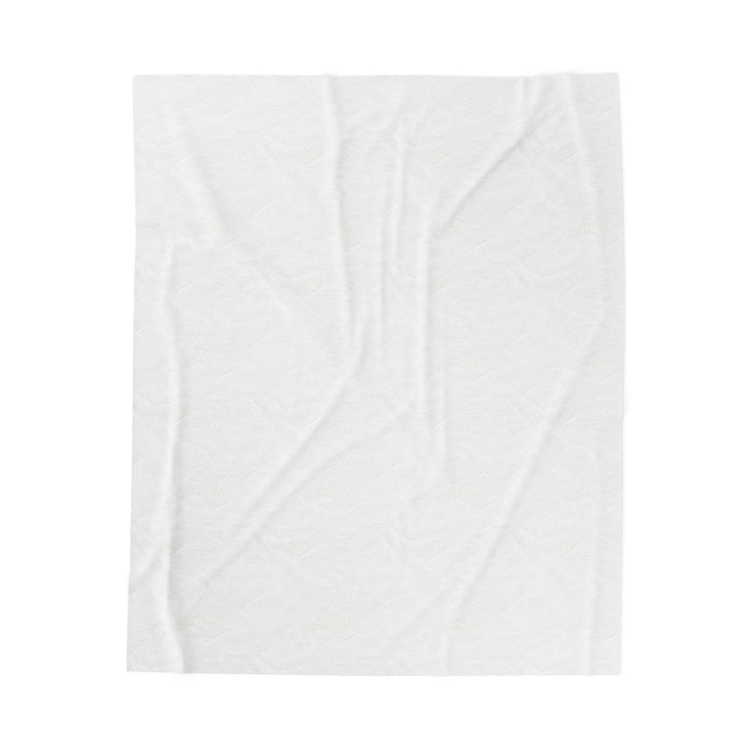 White textured fabric swatch on a white background