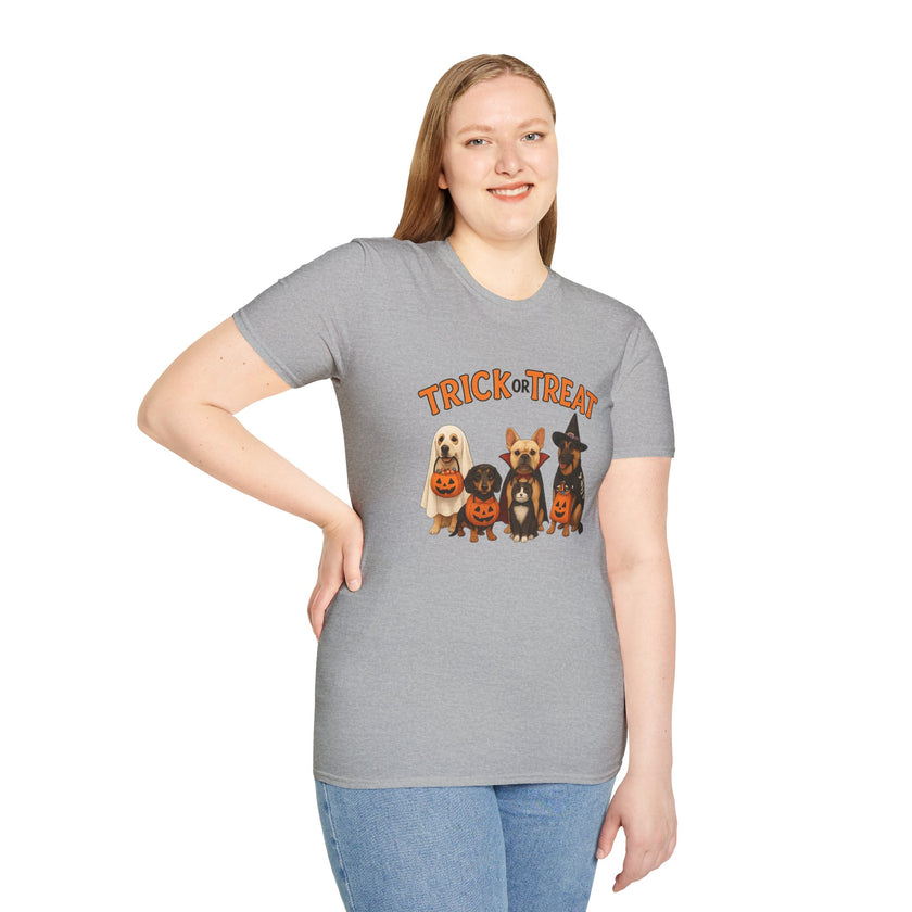 Night of the Howling Hounds — Haunted Dog Squad Trick-or-Treat Tee