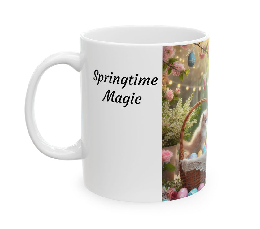 Easter Ceramic Mug - Springtime Magic