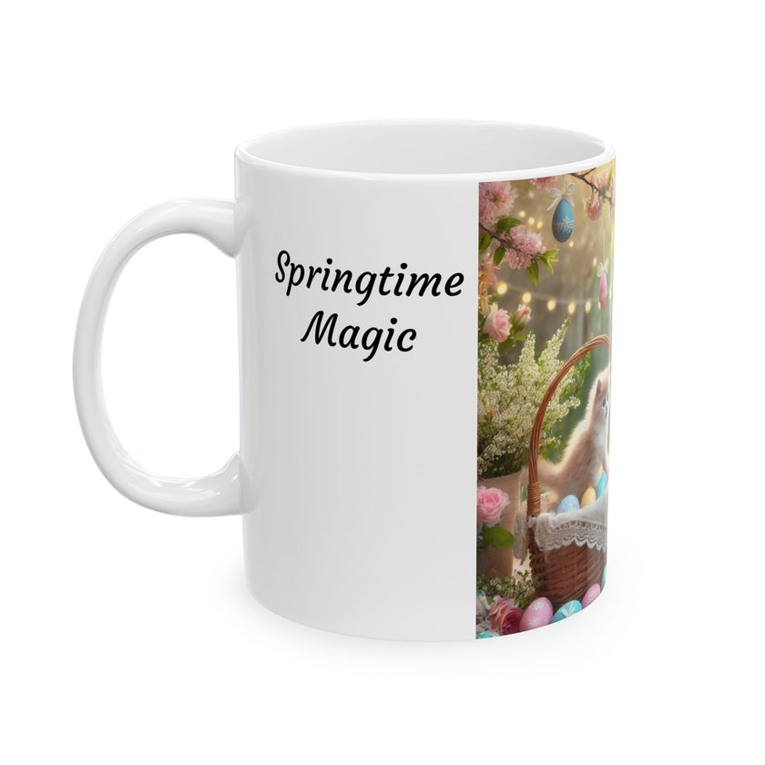Easter Ceramic Mug - Springtime Magic
