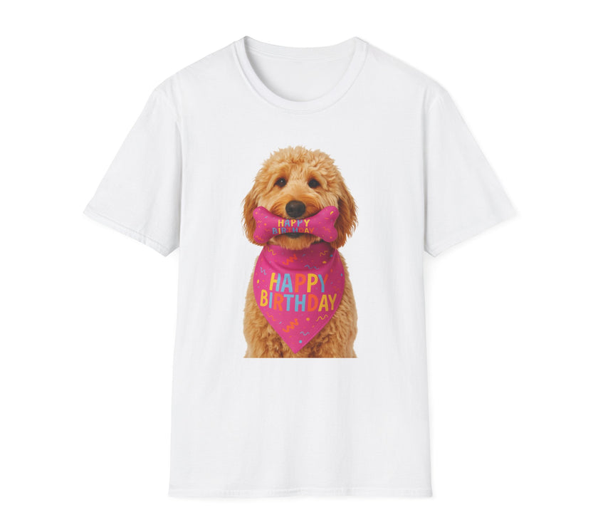 Happy Birthday Dog T-Shirt – Funny Party Shirt for Dog Lovers