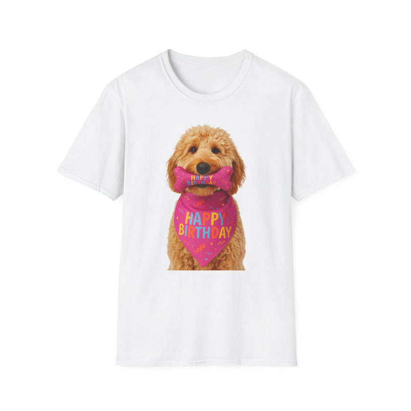 Happy Birthday Dog T-Shirt – Funny Party Shirt for Dog Lovers