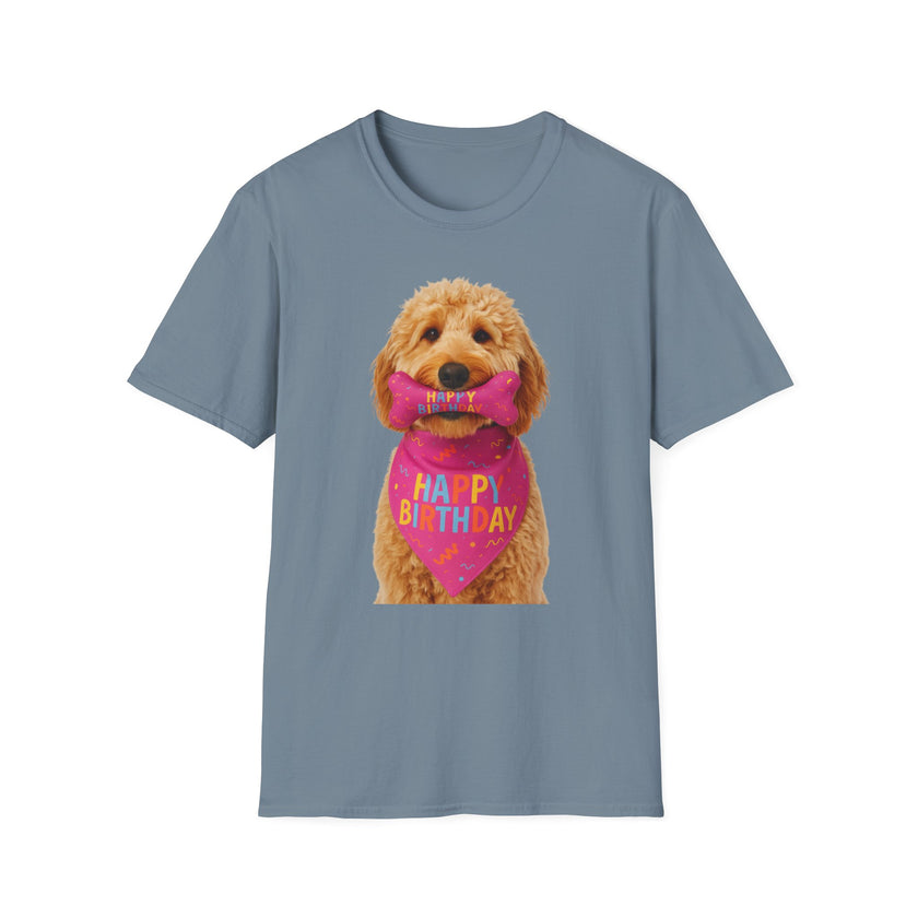 Happy Birthday Dog T-Shirt – Funny Party Shirt for Dog Lovers