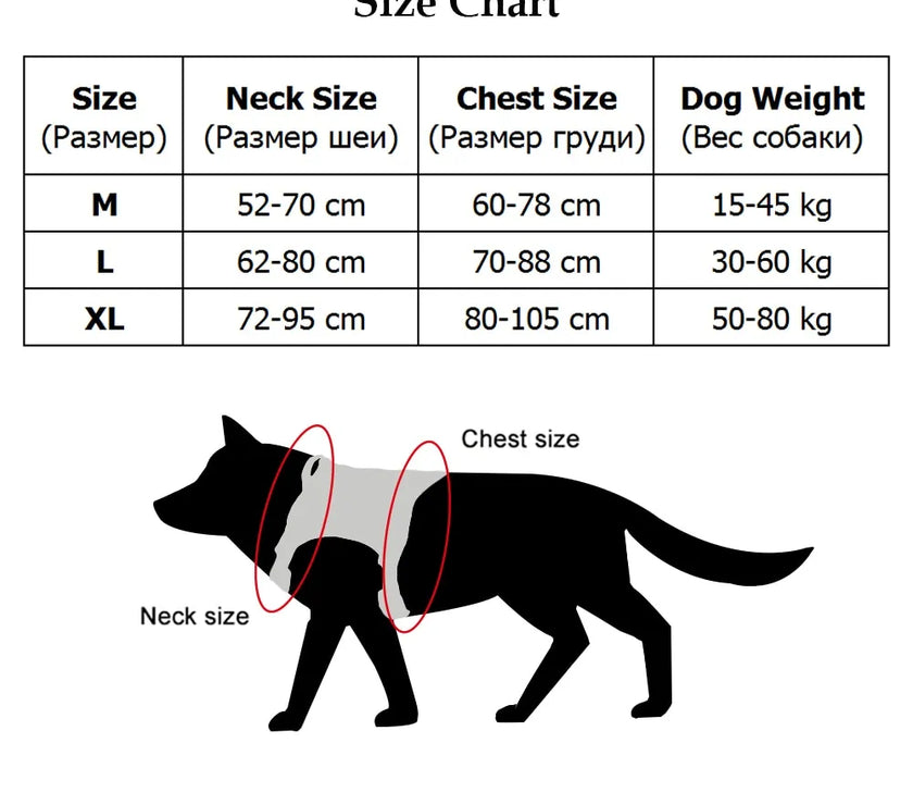 Nylon Tactical Dog Harness with Handle & Bungee Leash for Large Dogs