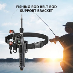 Fishing Rod Belt with fisherman