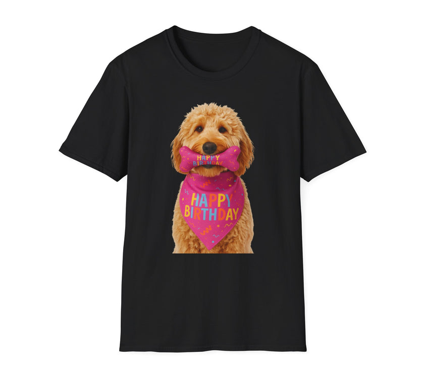 Happy Birthday Dog T-Shirt – Funny Party Shirt for Dog Lovers