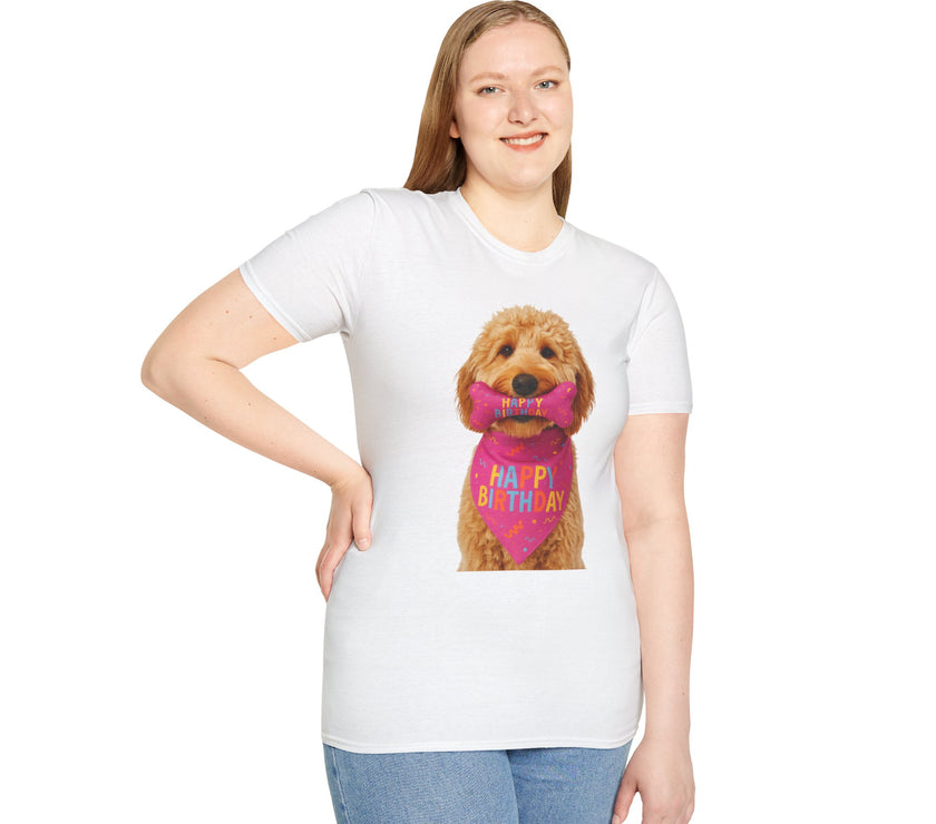 Happy Birthday Dog T-Shirt – Funny Party Shirt for Dog Lovers