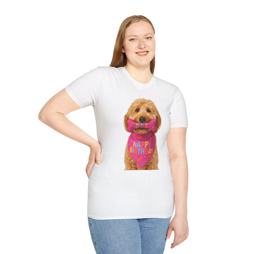 Happy Birthday Dog T-Shirt – Funny Party Shirt for Dog Lovers