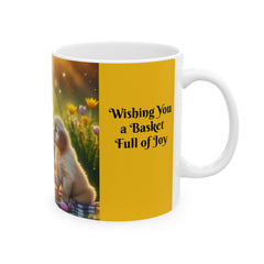 Easter Ceramic Mug - Wishing You A Basket Full Of Joy