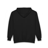 Black hoodie on a white background