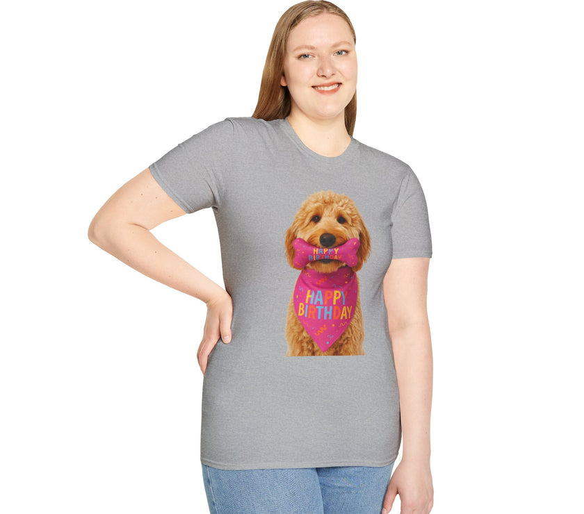 Happy Birthday Dog T-Shirt – Funny Party Shirt for Dog Lovers