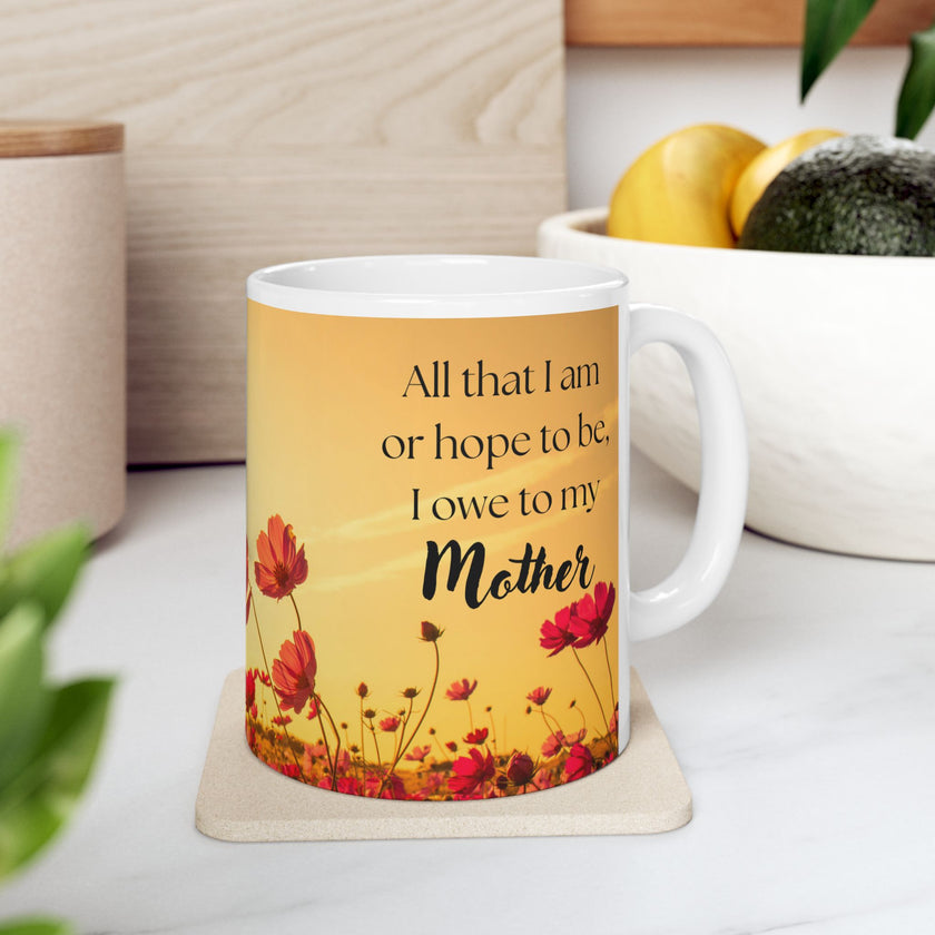All That I Am Mug for Mom – Floral Ceramic Mug for Mom
Success
