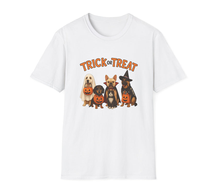 Night of the Howling Hounds — Haunted Dog Squad Trick-or-Treat Tee