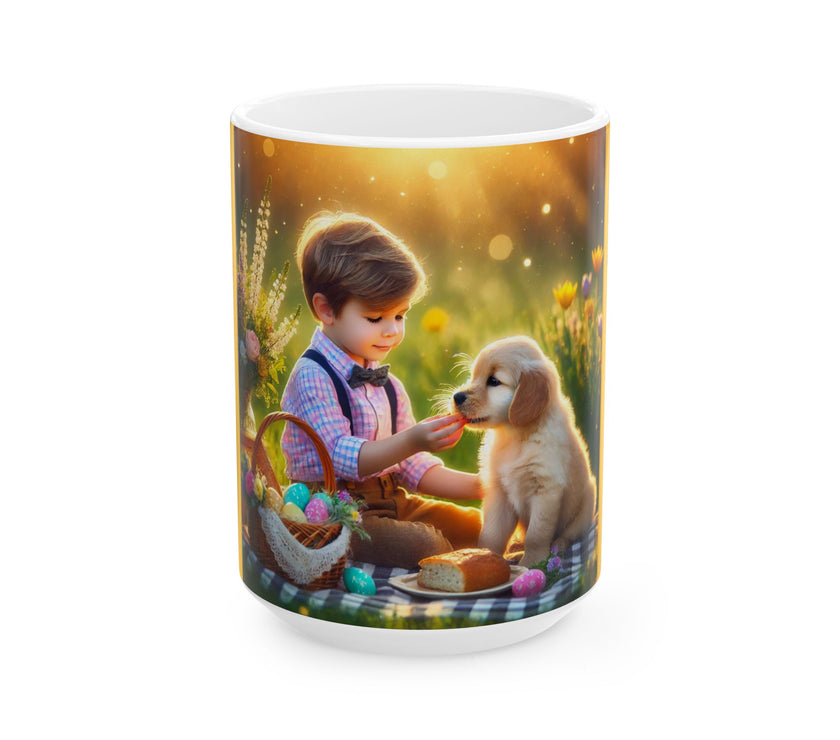 Easter Ceramic Mug - Wishing You A Basket Full Of Joy