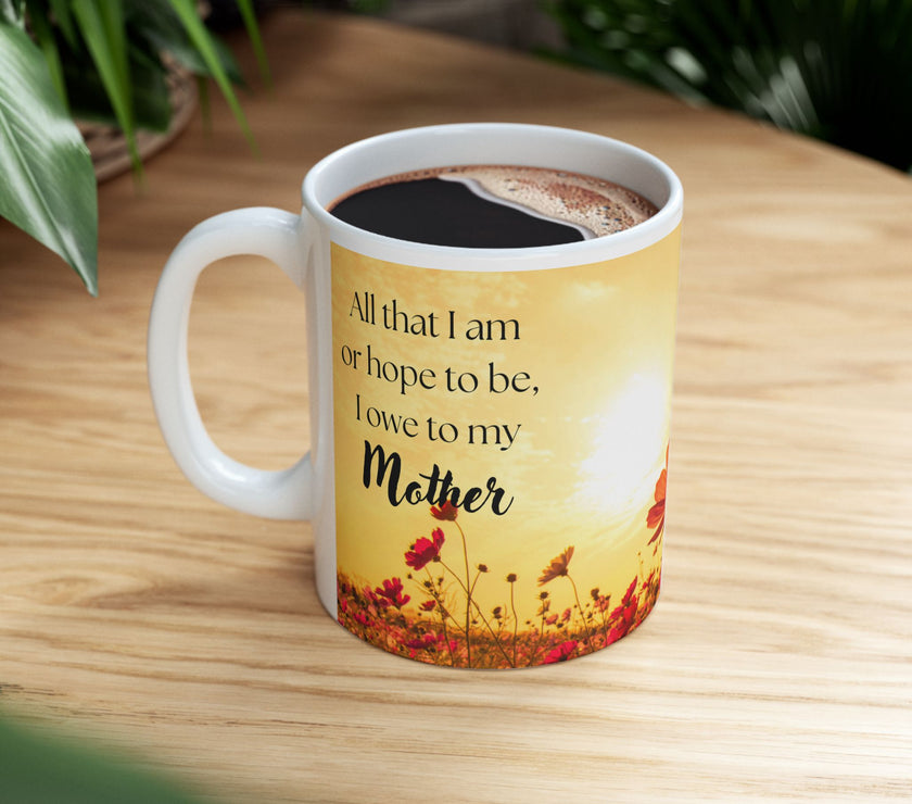 All That I Am Mug for Mom – Floral Ceramic Mug for Mom
Success
