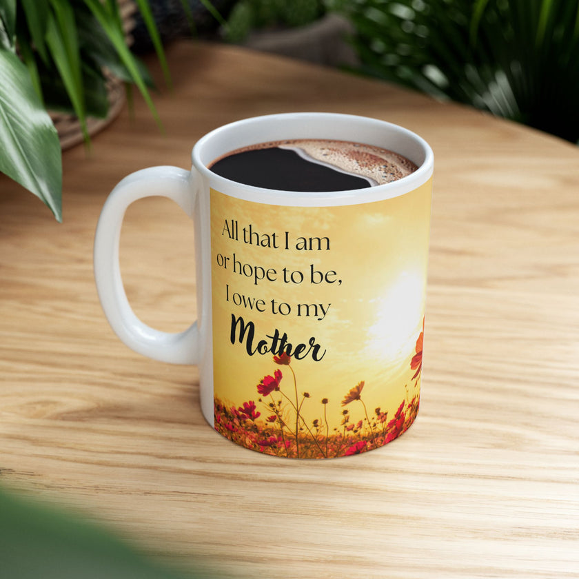All That I Am Mug for Mom – Floral Ceramic Mug for Mom
Success
