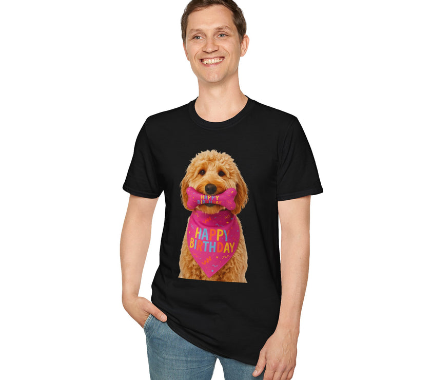 Happy Birthday Dog T-Shirt – Funny Party Shirt for Dog Lovers