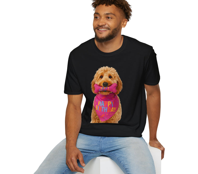 Happy Birthday Dog T-Shirt – Funny Party Shirt for Dog Lovers