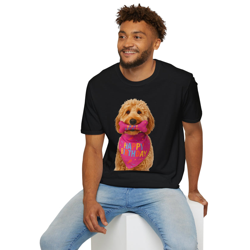 Happy Birthday Dog T-Shirt – Funny Party Shirt for Dog Lovers