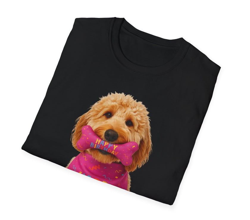 Happy Birthday Dog T-Shirt – Funny Party Shirt for Dog Lovers