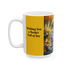 Easter Ceramic Mug - Wishing You A Basket Full Of Joy