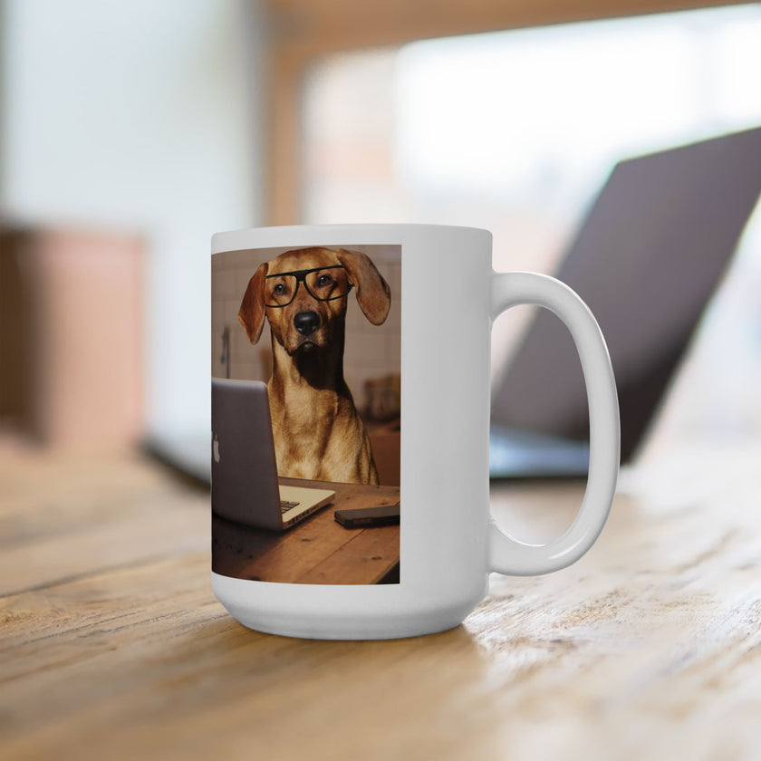 Dog Owner Coffee Mug – “I Work Hard So My Dog Can Have a Better Life”