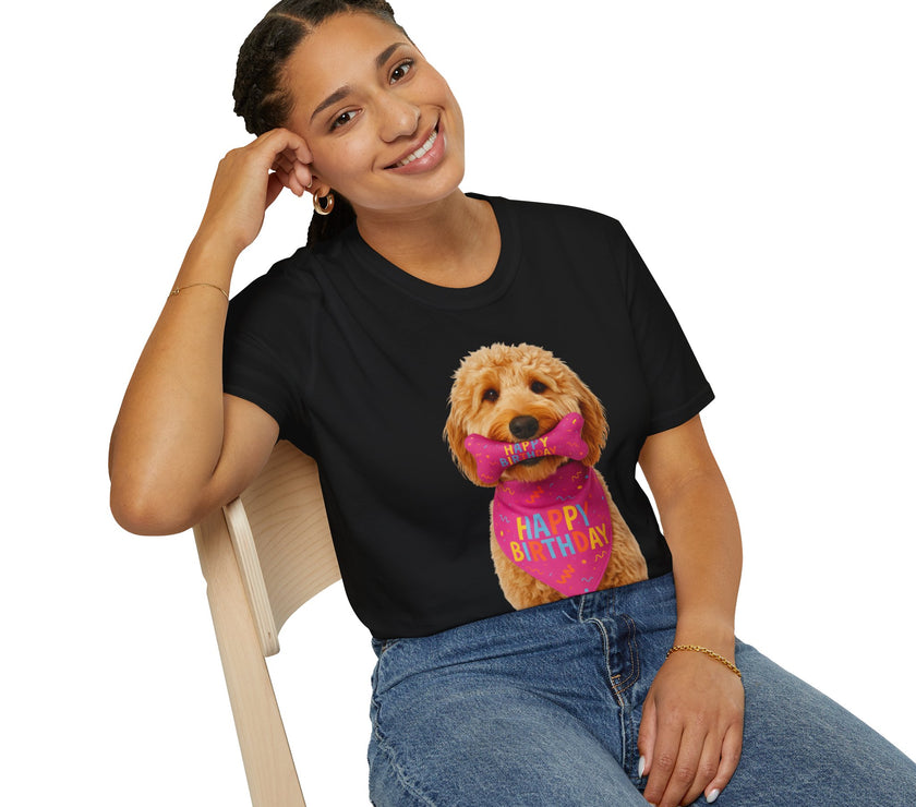 Happy Birthday Dog T-Shirt – Funny Party Shirt for Dog Lovers