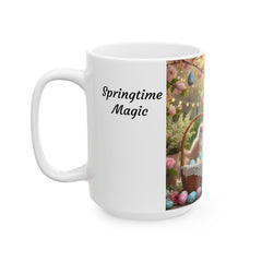 Easter Ceramic Mug - Springtime Magic