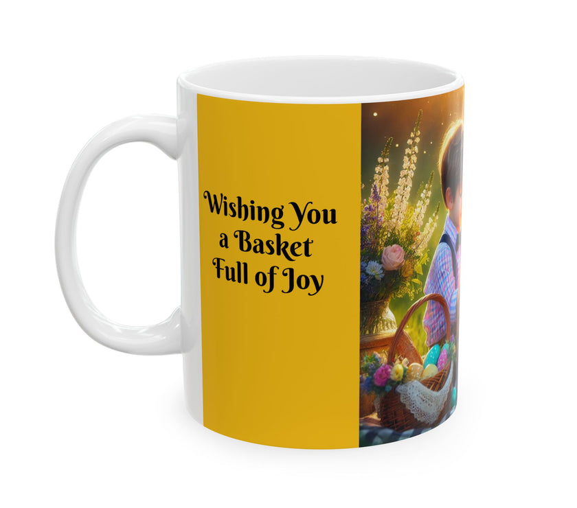 Easter Ceramic Mug - Wishing You A Basket Full Of Joy