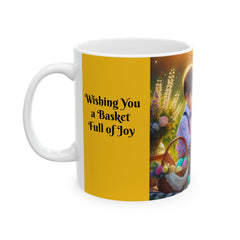 Easter Ceramic Mug - Wishing You A Basket Full Of Joy