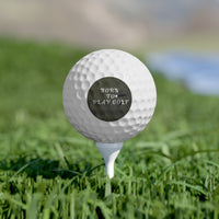 Born to Play Golf imprinted golf balls