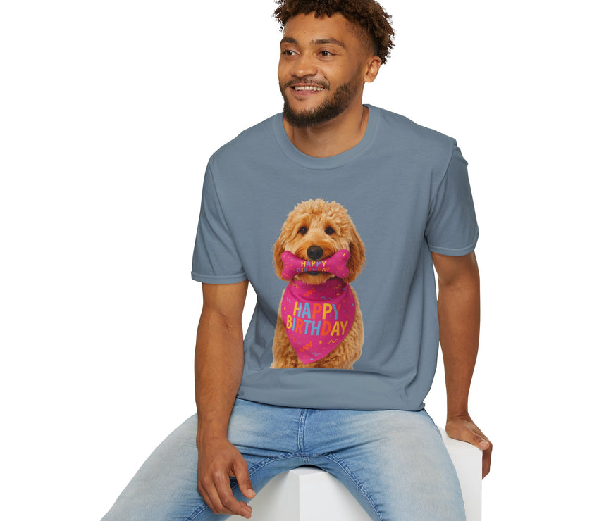 Happy Birthday Dog T-Shirt – Funny Party Shirt for Dog Lovers