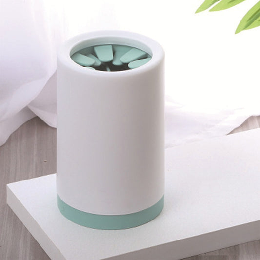 Portable Pet Paw Cleaner Cup Soft Silicone Comb