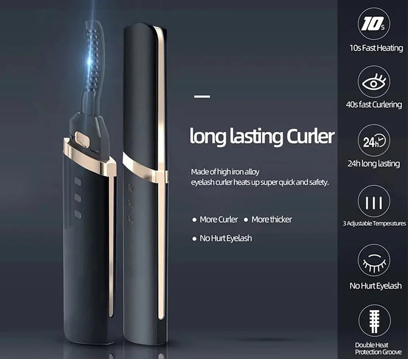 USB Charging Heated Eyelash Curler