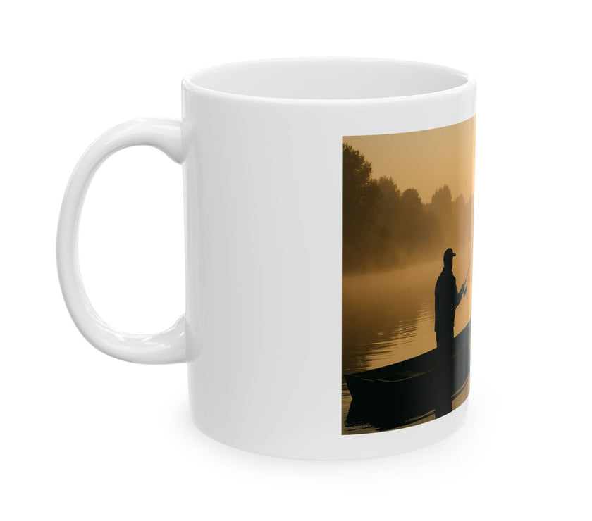 Therapy at Dawn Ceramic Mug – For Peaceful Morning Anglers
Success
